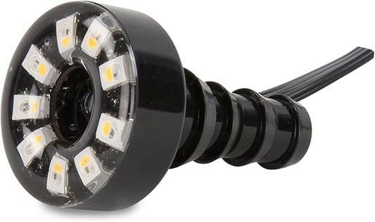 Aquascape Warm White LED Fountain Accent Light for Outdoor Water Fountains & Water Features, Submersible Pond Lighting, 84008