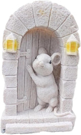 Cartoon Peeking Statue Creative Garden Accent Home Office Resin Art Sculpture Weather Garden Sculpture