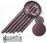 ASTARIN Wind Chimes Deep Tone, 36 Inch Large Metal Windchimes Outdoor Large Deep Tone with 6 Metal Tubes Deliver Soft Melody, Tuned WindChimes for Garden Balcony Patio and Home Décor. Bronze