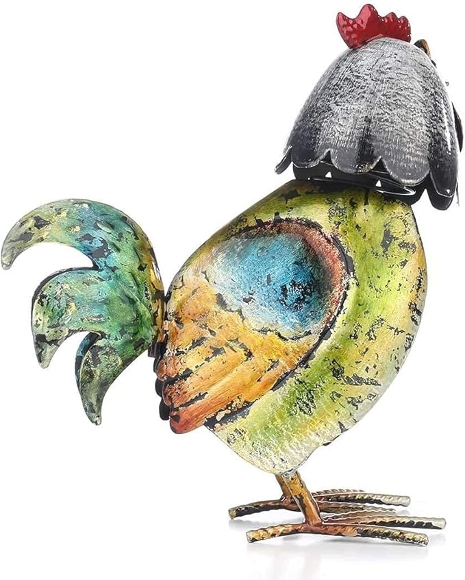 Garden Statues and Sculptures Outdoor Ornaments for Living Room Creative Home Garden Sculpture Balcony Metal Sculpture Crafts Gifts Stunning Versatile Garden Decoration