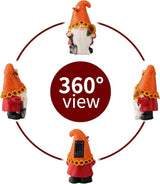 Solar Sunflower Gnome Statue Light, Ideal for Yard, Patio, Lawn and Garden Decor, for Women and Mom