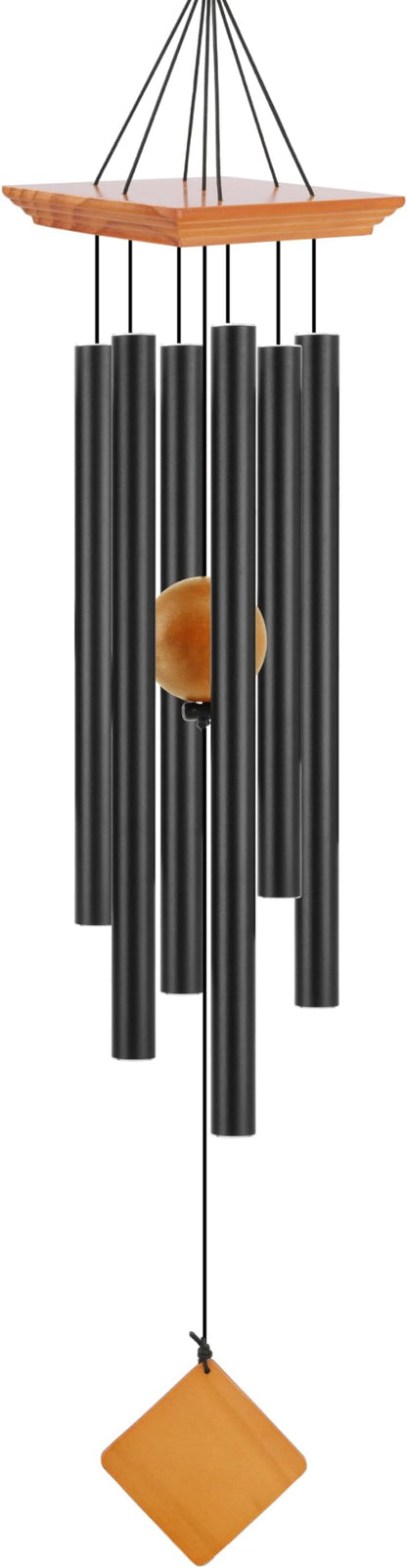 39" Deep Tone Large Wind Chimes for Outside Clearance, Memorial Sympathy Wind Chimes Outdoor for Porch Garden Yard Decor Patio,Sympathy Gifts for Loss of Loved One,Brown