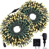 COSFLY Outdoor Christmas String Lights 209ft 600 LED - UL Certified