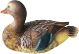 Garden Statues Pond Floating Duck Sculpture Creative Resin Duck Statue Realistic Duck Decoy for Fish Tank Garden Animal Cute Outdoor Yard Ornaments Decor