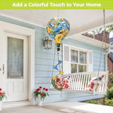 Briarwood Lane Bluebirds and Roses Hot Air Balloon Spinner