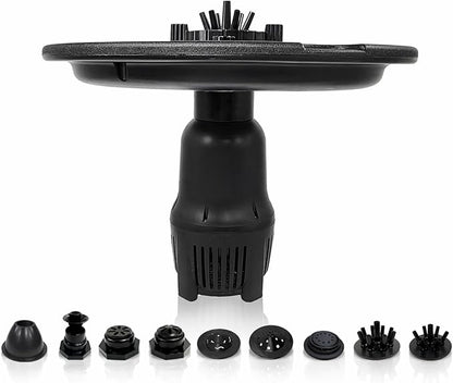 HALF OFF PONDS Floating Fountain, 1 HP Pond Aerator, 100 ft Cord, 15,000 GPH Water Pump, 13 Spray Patterns, Energy-Efficient, for Large Ponds, Lakes & Water Gardens