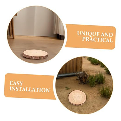 Milisten 2pcs Wooden Garden for Easy Installation and Cleaning Sustainable Outdoor Pathway Decor for Landscape Walkways