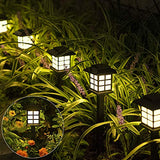 Solar Pathway Lights - Outdoor 12pc Set