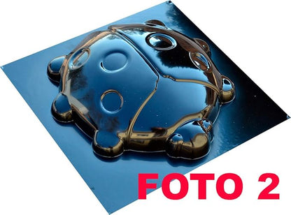 Concrete Mold 3D Ladybug Stone Decor Garden Aquarium Plastic Mold Sold D45
