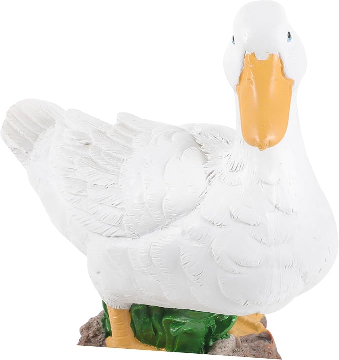 Resin Ornament Floating Statue Garden Decor Outdoor Realistic Faux Sculpture