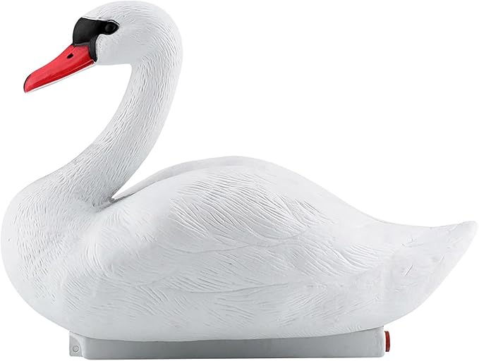 GLOGLOW Lifesize Floating Goose Decor for Pond Lake and Garden Outdoor Water Feature Decoration