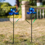 Metal Wind Spinners Outdoor,2Pack Pinwheels for Yard and Garden, Decorative Garden Stakes for Patio,Lawn, Outdoor
