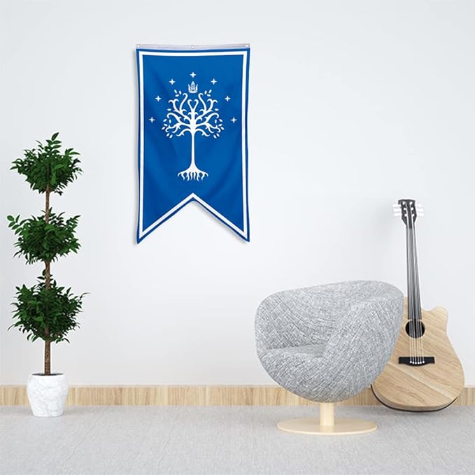 Bayyon Tree of Banner Flag 30x50 Inch Man Cave Home Office Bed Room Decor (Blue), By201212