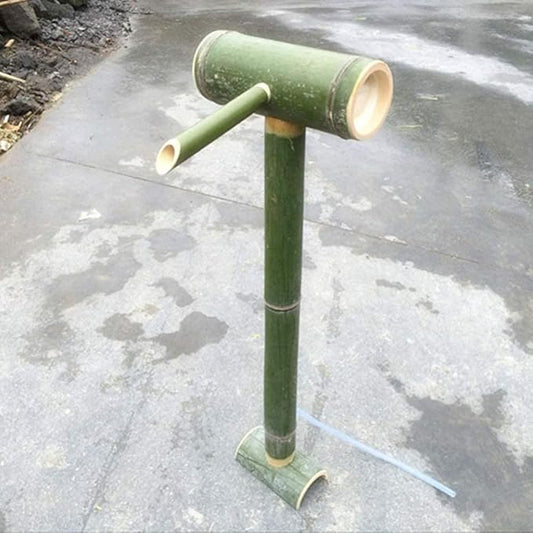 Bird Fountain Pump, Bamboo Fountain Kit, Outdoor Fountain Kit, Garden Decoration (80cm) (60cm) (30cm)