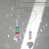 Mom Gift, Mom Birthday Gifts, Crystal Suncatcher Gifts for Mom from Daughter, Happy Mother’s Day