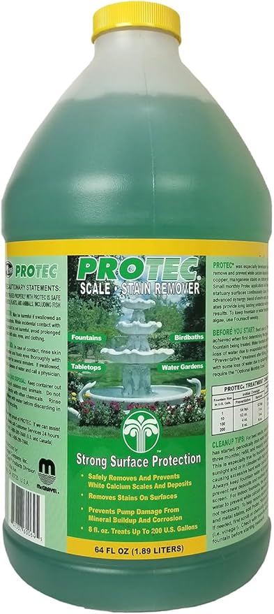 EASYCARE 60064 Protec Scale and Stain Inhibitor/Remover, 64 oz. Bottle