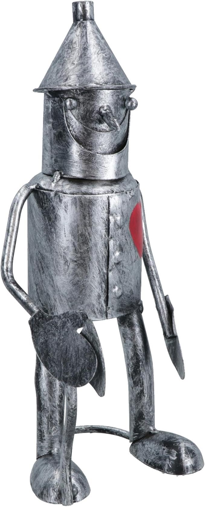 AB Tools Tin Man Standing Garden Ornament Lawn Art Sculpture Statue Yard Home Decor