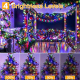 Christmas String Lights 400LED 132FT - Multicolored with Timer & Remote