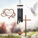 Windchimes in Memory of a Loved One, 36'' Memorial Wind Chime for Outside, Sympathy Wind Chime for Loss of Mother, Father or Loved One, Bereavement Condolence Remembrance Gift for Loss of Loved One