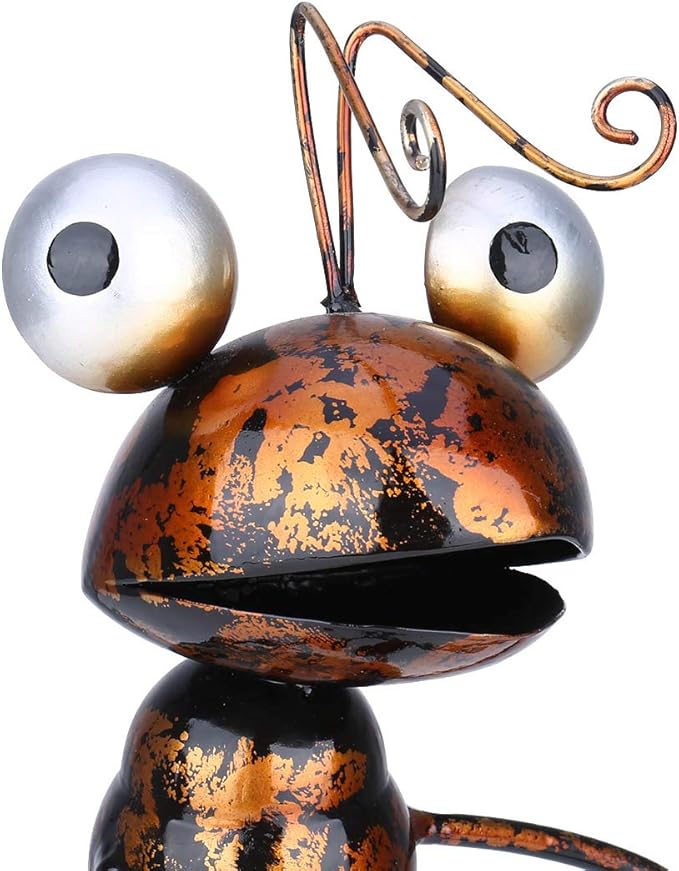 Tooarts Metal Ant Garden Decor Sculpture Home Patio Lawn Yard Indoor Outdoor Statue Ornament