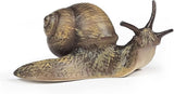 Snail Figurine Toy Mini Animal Figures for Fairy Garden, Mushrooms, Micro Landscape Decor (Dark Color)