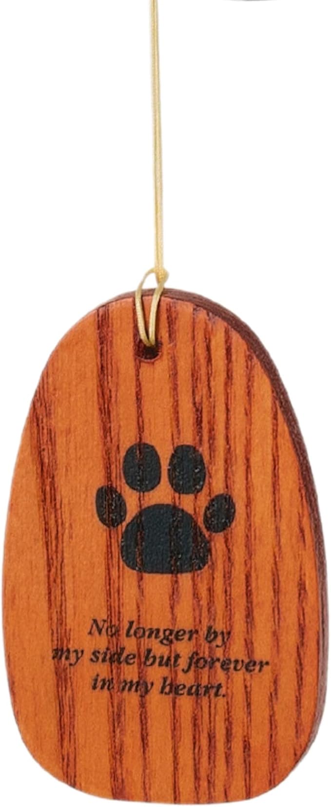 Woodstock Wind Chimes 20" Pet Sympathy Memorial Wind Chime Paw Print Wind Catcher for Loss of Dog, Windchime Dog Remembrance Tribute to a Beloved Pet and Best Friend for Outside Memorials