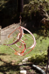 Red Carpet Studios The Original Cosmix Deluxe Helix Wind Spinner, Medium 14-Inch, Double Copper