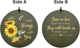 ASTARIN Wind Chimes Outdoor for The Loss of Mom Dad, Personalized Customized WindChimes for Loss of Loved One, Memorial Wind Chime as Sympathy Gift, Home Garden Patio Décor, 36''(Produced in USA)