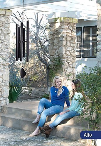Music of the Spheres – Aquarian Alto, Medium Handcrafted Wind Chime, Precision Tuned, Weather-resistant Unique Outdoor Wind Chimes, 50"