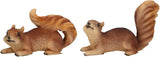 Jeanoko Animal Figurines, Resin Garden Statue, Exquisite Simulated Shape, Outdoor Decoration for Terrace, Backyards, Lawns, Patios