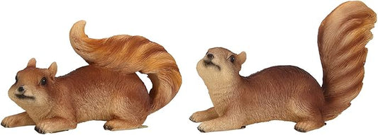 Jeanoko Animal Figurines, Resin Garden Statue, Exquisite Simulated Shape, Outdoor Decoration for Terrace, Backyards, Lawns, Patios