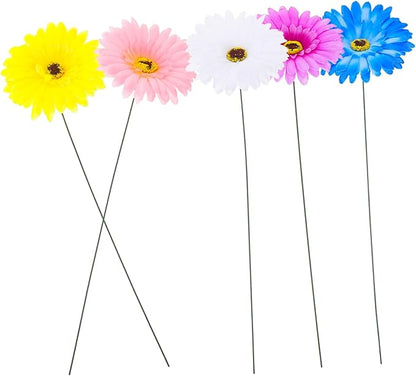 Levemolo 5pcs Decorative Garden Stakes for Outdoor Pathway and Patio Decor Lawn Adornment for Housewarming and Mother Day