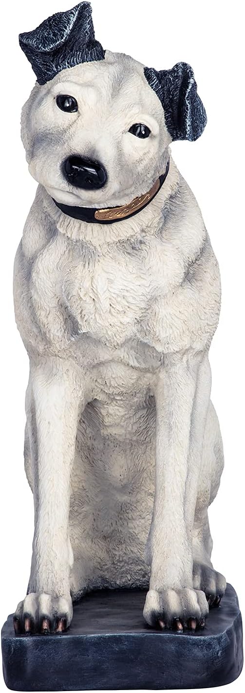 Design Toscano Nipper RCA Dog Statue