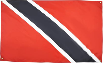 AZ FLAG Trinidad and Tobago Flag 150 x 90 cm with 4 Eyelets, Trinidadian Pavilion for Balcony or Wall
