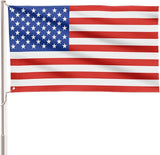 AVOIN colorlife Stars and Stripes US American Flag 3x5 FT Both Sides for Outside, 4th of July Patriotic Memorial Day Large House Flag Yard Outdoor Decoration