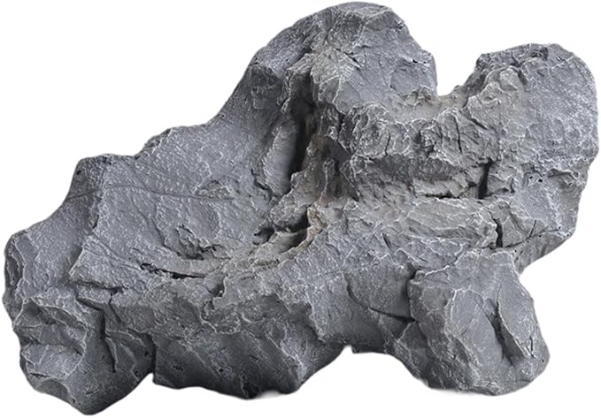 Baoblaze Fake Rock Natural Texture Multifunctional Weather Resistant Realistic Landscape Decoration for Lawn Yard Balcony Patio Porch, 29x10x22cm