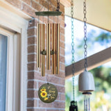 ASTARIN Wind Chimes Outdoor for The Loss of Mom Dad, Personalized Customized WindChimes for Loss of Loved One, Memorial Wind Chime as Sympathy Gift, Home Garden Patio Décor, 36''(Produced in USA)