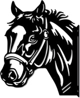WADORN Farm Horse Silhouette Yard Outdoor Decor, Horse Statues Garden Signs Horse Outdoor Lawn Yard Decoration Animals Ornaments for Fences Horse Signs for Farmhouse Garden Lawn Patio Pathway