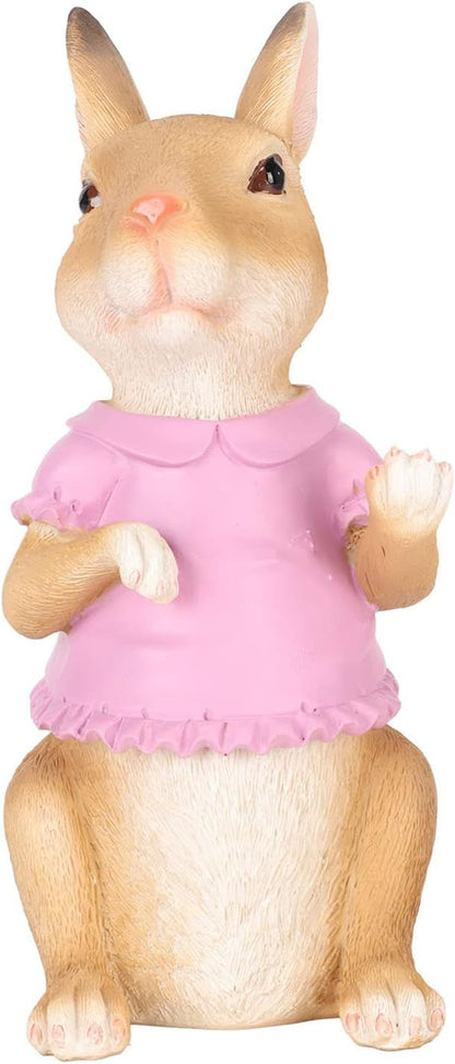 FILFEEL Cute Garden Statue Figurine Decoration for Lawn Yard Porch or Patio