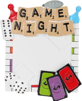 Game Night Christmas Ornament, Board Game Ornament Gift Idea, Stocking Stuffer Easily Personalized at Home - Arrives in Gift Box