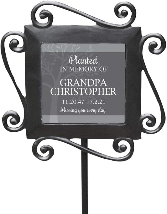 GiftsForYouNow in Memory Tree Personalized Memorial Garden Stake