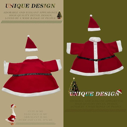 Independence Day Style Cute Outfit for 23-Inch Cement Goose – Outdoor Garden Yard Porch Decor