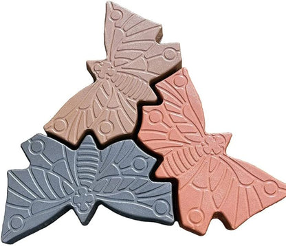 AUTUMN Butterfly Stepping Stone Mold, Concrete Cement Mold, DIY Walkway Stepping Stones, Butterfly Statue for Garden, Garden Decor