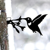 Bird Yard Decor Metal Stakes,Garden Art,Tree Stake,Outdoor Statues for Yard Art,Patio,Lawn Decor
