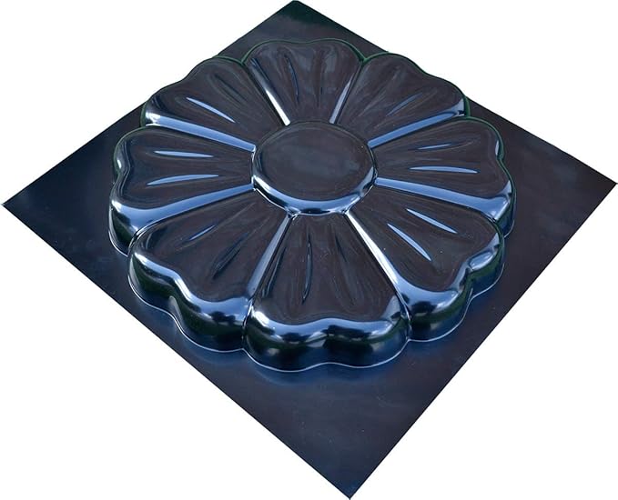 Betonex Sold 1 Mold Flower Stepping Stone Concrete Cement Mould Garden Path Floral Style (S53)