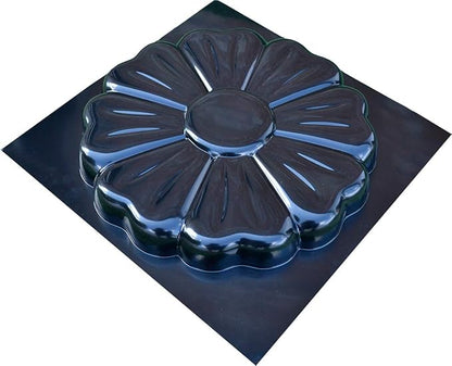 Betonex Sold 1 Mold Flower Stepping Stone Concrete Cement Mould Garden Path Floral Style (S53)