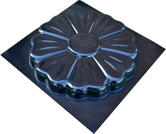Betonex Sold 1 Mold Flower Stepping Stone Concrete Cement Mould Garden Path Floral Style (S53)