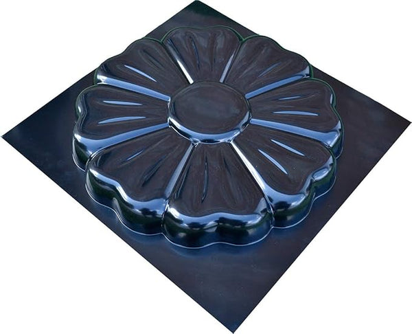 Betonex Sold 1 Mold Flower Stepping Stone Concrete Cement Mould Garden Path Floral Style (S53)
