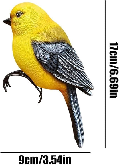 Garden Decor Resin Bird Statues Garden Decorative Sculptures Outdoor Decor Outdoor Decor(A)