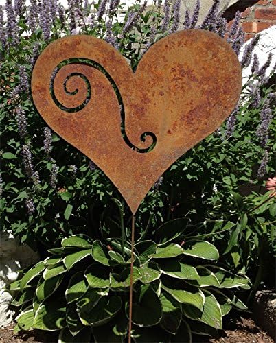 Heart Garden Stake/Garden Art
